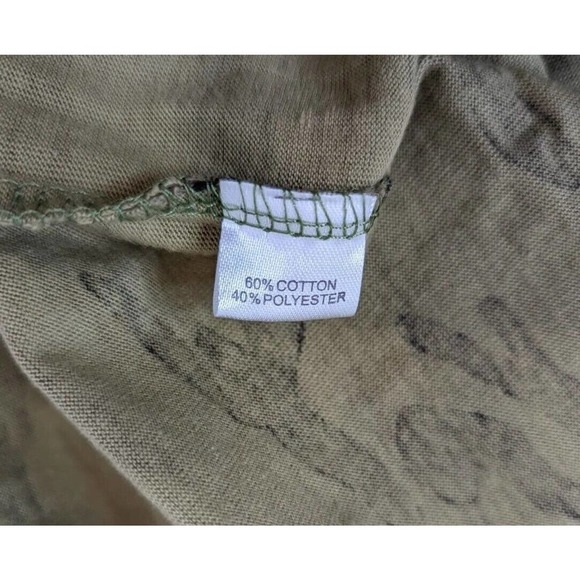 NWT Rothco Woodland Camo Short Sleeve T Shirt Size 2XL Men's Green Pullover - Picture 3 of 8